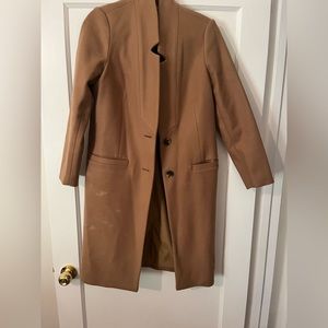 Old navy camel coat size xs